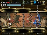 une photo d'Ã©cran de Shinobi X sur Sega Saturn